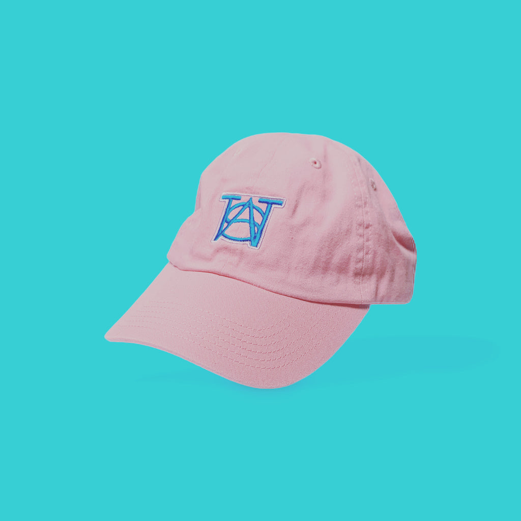 RE•BRAND WATTS TOWERS POLO HAT™ - PINK/TURQUISE